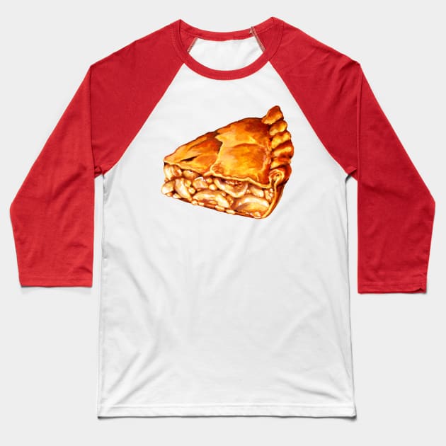 Apple Pie Baseball T-Shirt by KellyGilleran